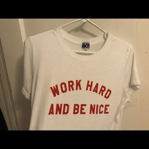 Nordstrom 'Work Hard' Graphic Tee